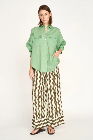 Woodstock Pant in Chocolate Mint Hopscotch
