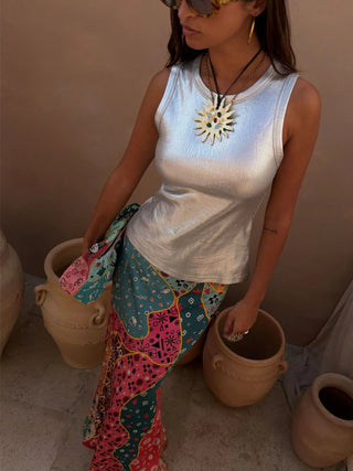 Metallic Tank Top