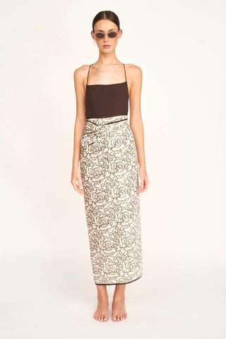 Chocolate Heka Sarong