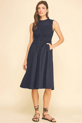 Sleeveless Midi Dress