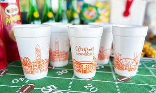 Clemson University Foam Cups (10 Pack)