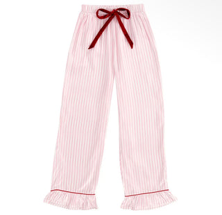 Ruffle Pj Set with Velvet Tie