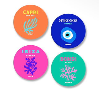 Ceramic Coasters (Set of 4) - Dolce Beach