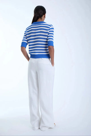 Jasmine Knit Striped Shirt