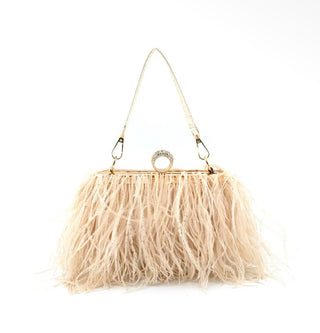 Feathers Evening Clutch