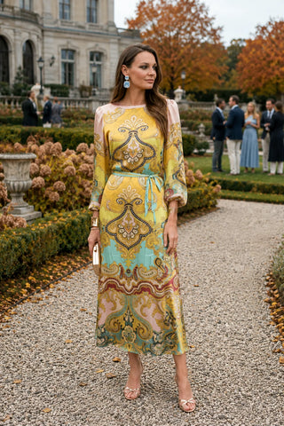 The Mimi Crew Neck Maxi Dress