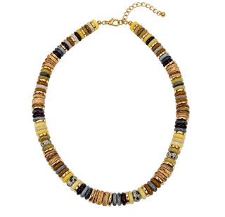 Desert Stone Beaded Necklace