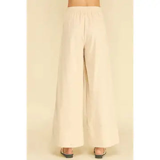 Corduroy Wide Leg Pant