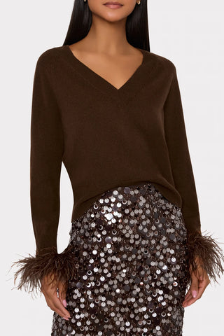 Roxanne Paillette Midi Skirt
