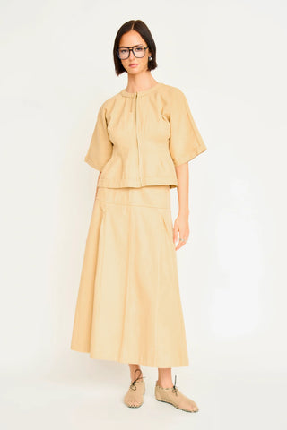 Wailea Twill Zip Top