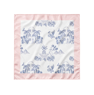 Charleston Toile Scarf 25x25" | Charleston Icons Print