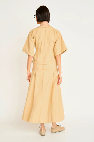 Wailea Twill Zip Top