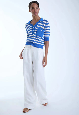 Jasmine Knit Striped Shirt