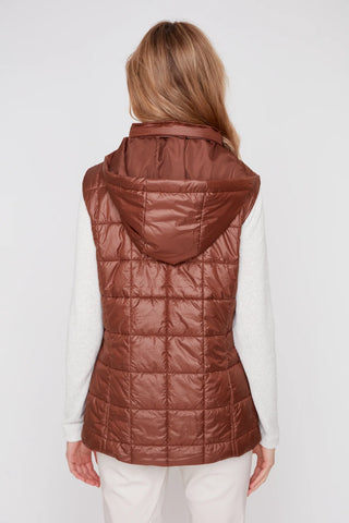 Luxe Quilted Vest w/ Jewel Buttons