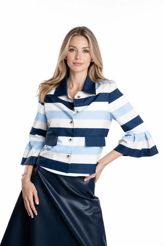 The Jackie Stripe Jacket