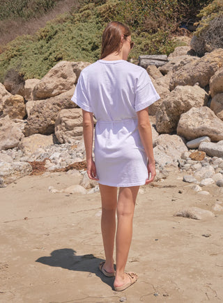 Rolled Sleeve Dress