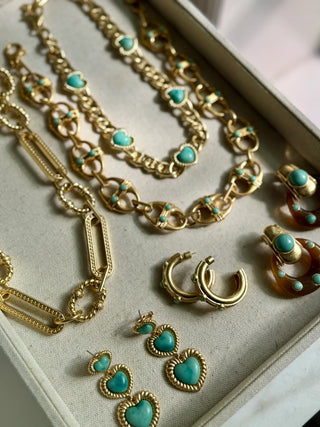Olivia Turq Gold Hoop
