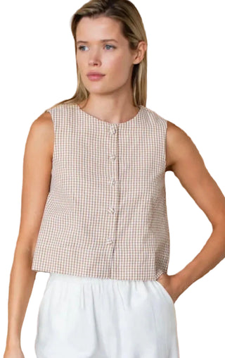 Button Front Top