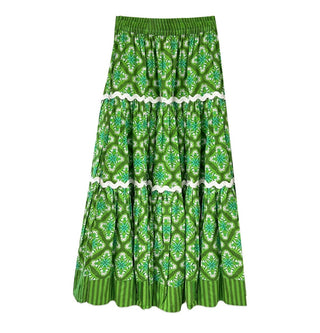 Tiered Maxi Skirt