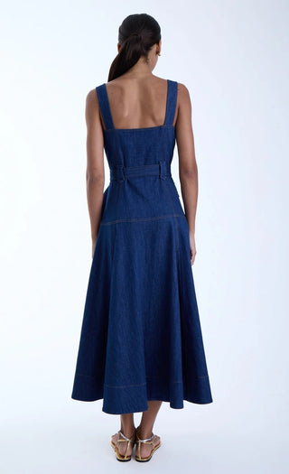 Jenna Denim Midi Dress