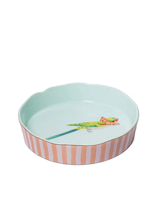 Large Round Roaster - Parakeet