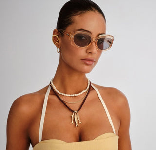 Loveliness Nude Sunglasses