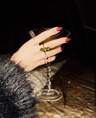 The Viral Extra Olives Martini Ring