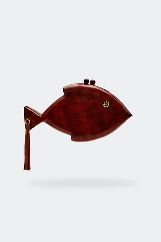 Carved Fish Bag