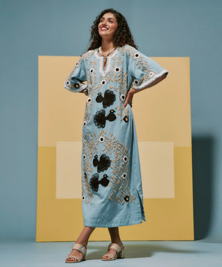 Peacock Caftan