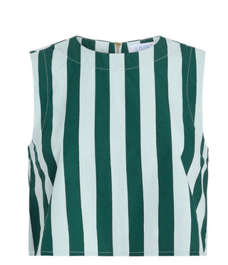 Crop Top -  Dunlin Stripes