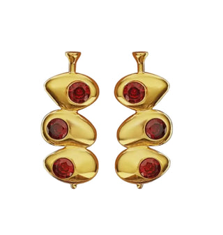 Velvet Martini Olive Earrings