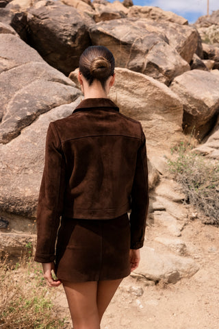 Unwritten Goat Suede Leather Jacket