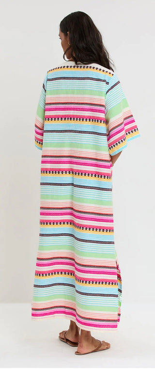 Edna V Neck Caftan - Beali Festival